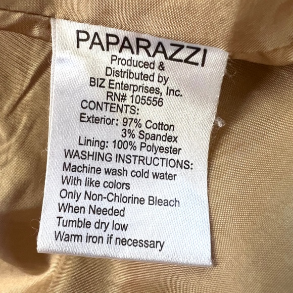 PAPARAZZI Embroidered Cotton Coat - XL - Picture 9 of 16